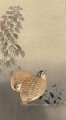 quails Ohara Koson Shin hanga